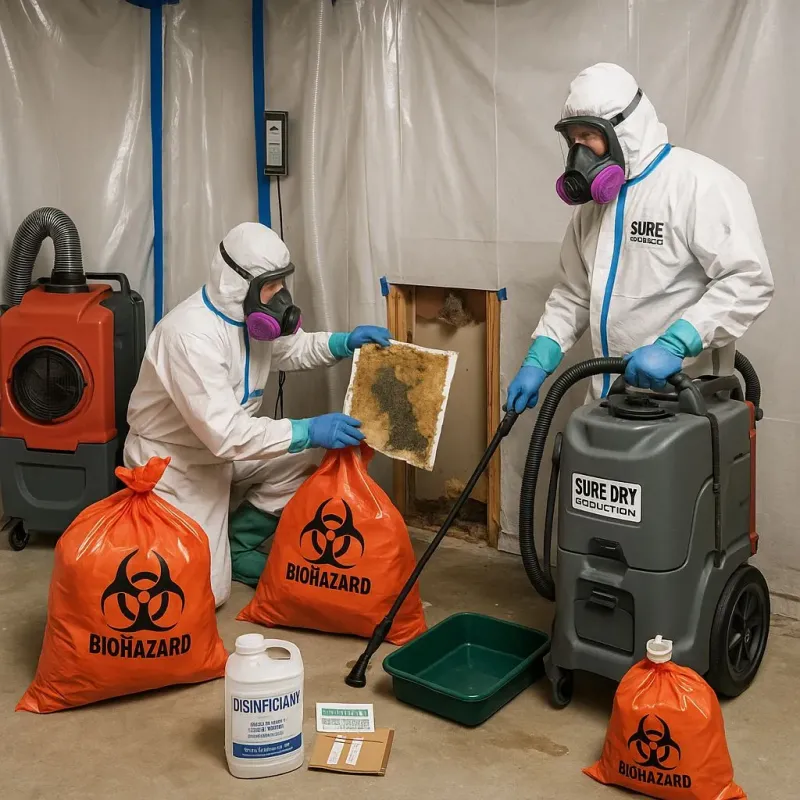 Contaminated Water Handling Protocols process in Chapmanville, WV