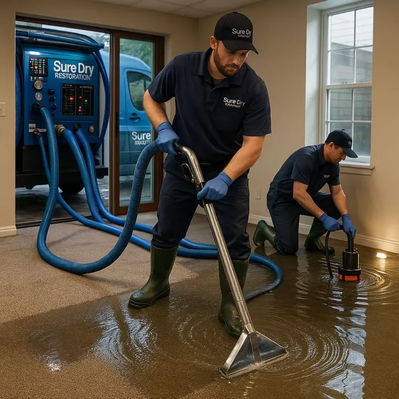 Water Extraction and Removal process in Chapmanville, WV